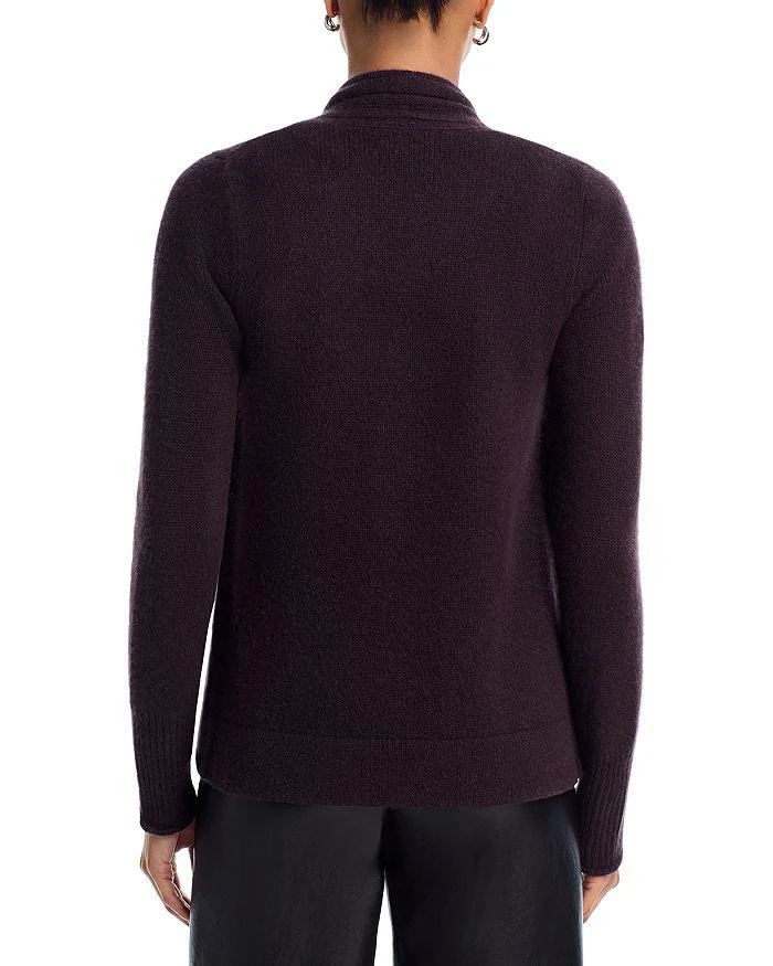 AQUA AQUA 100% Cashmere Drape Front Cardigan - Exclusive 3