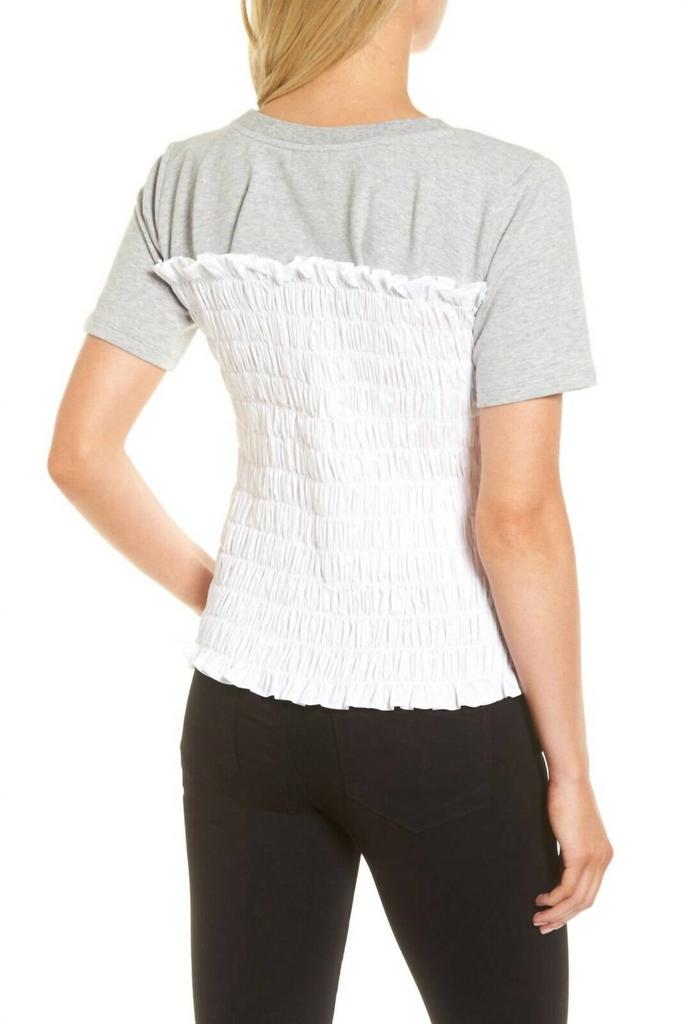 Chelsea28 Chelsea28 - Heather Short Sleeve Ruched Top