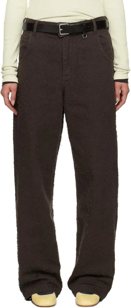 mfpen Brown Punch Out Jeans 1