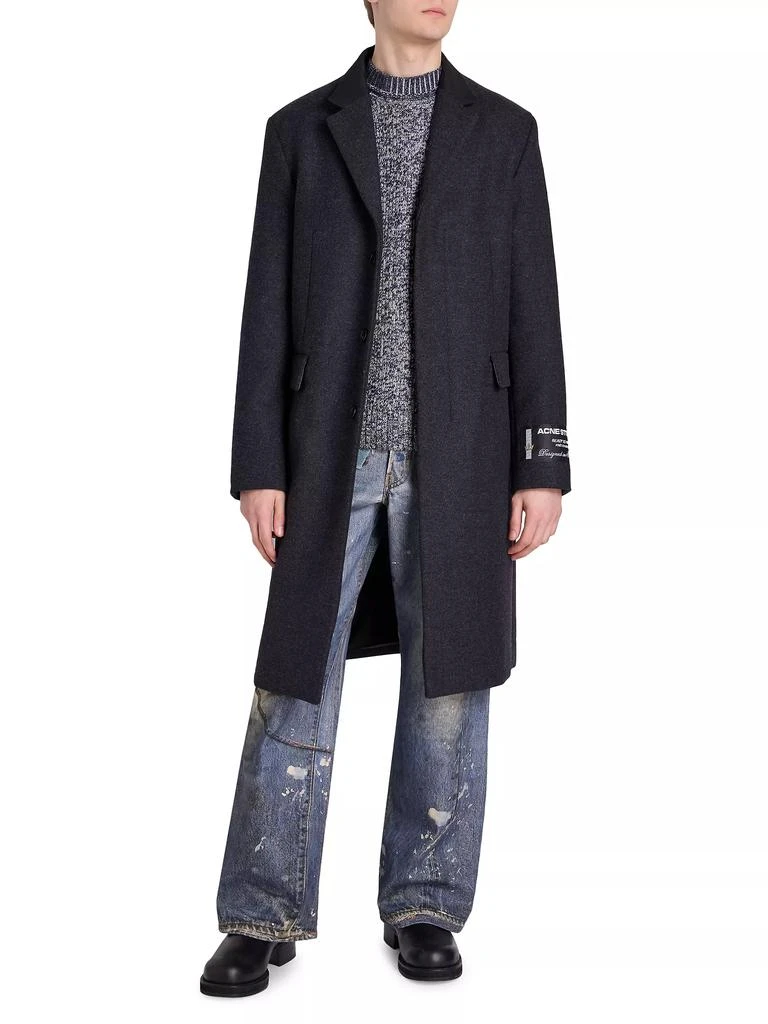 Acne Studios Orkar Wool-Blend Coat 6