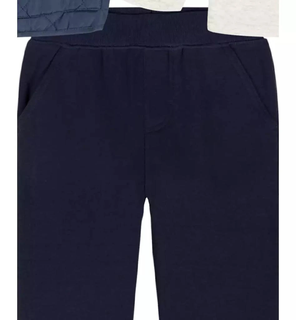 Tommy Hilfiger Boys Toddler 2T-4T Crewneck T-Shirt, Vest and Pants, 3-Piece Set 4