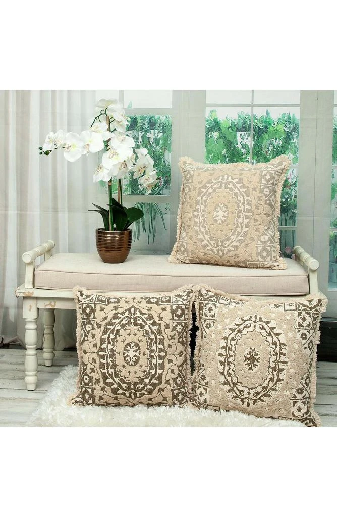 Parkland Abu Cotton Throw Pillow 7