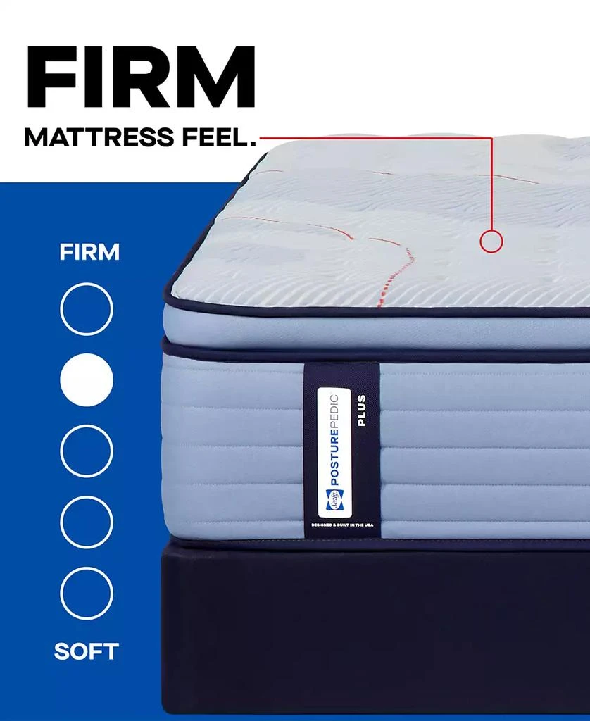 Sealy Posturepedic Kersall 15" Firm Euro Pillowtop Mattress Se t- 3