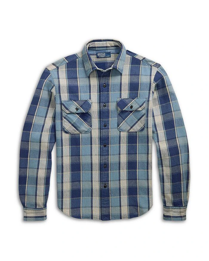 Ralph Lauren Classic Fit Plaid Flannel Workshirt 9