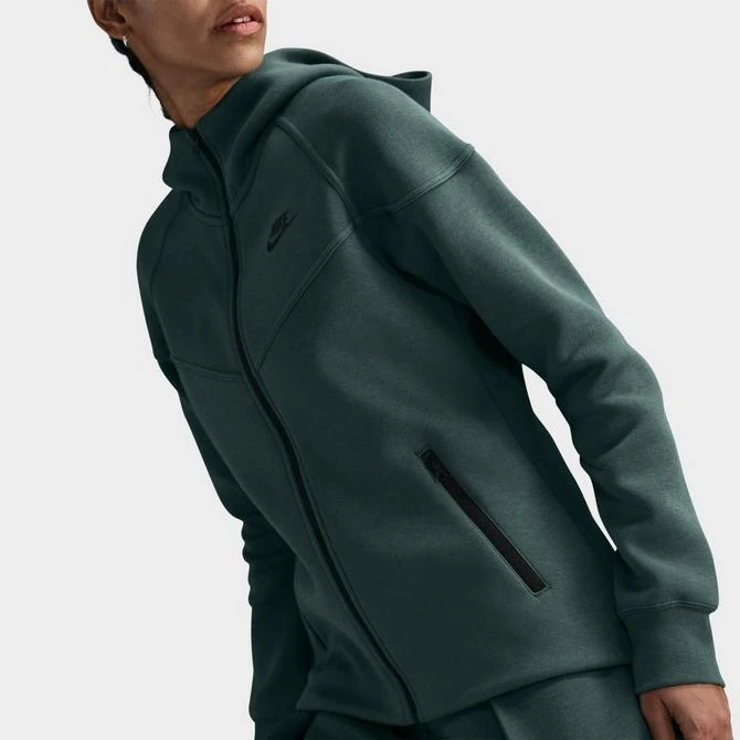 NIKE Women's Nike Sportswear Tech Fleece Windrunner Full-Zip Hoodie 5