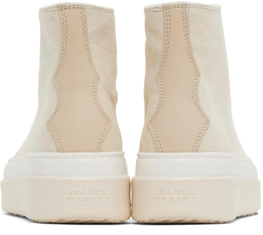 Isabel Marant Beige Austen Sneakers 2