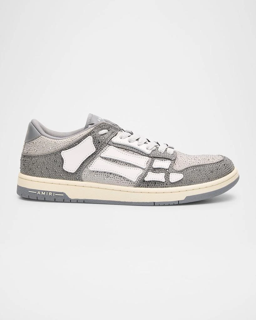 AMIRI Men's Crystal Skel Low-Top Sneakers 1