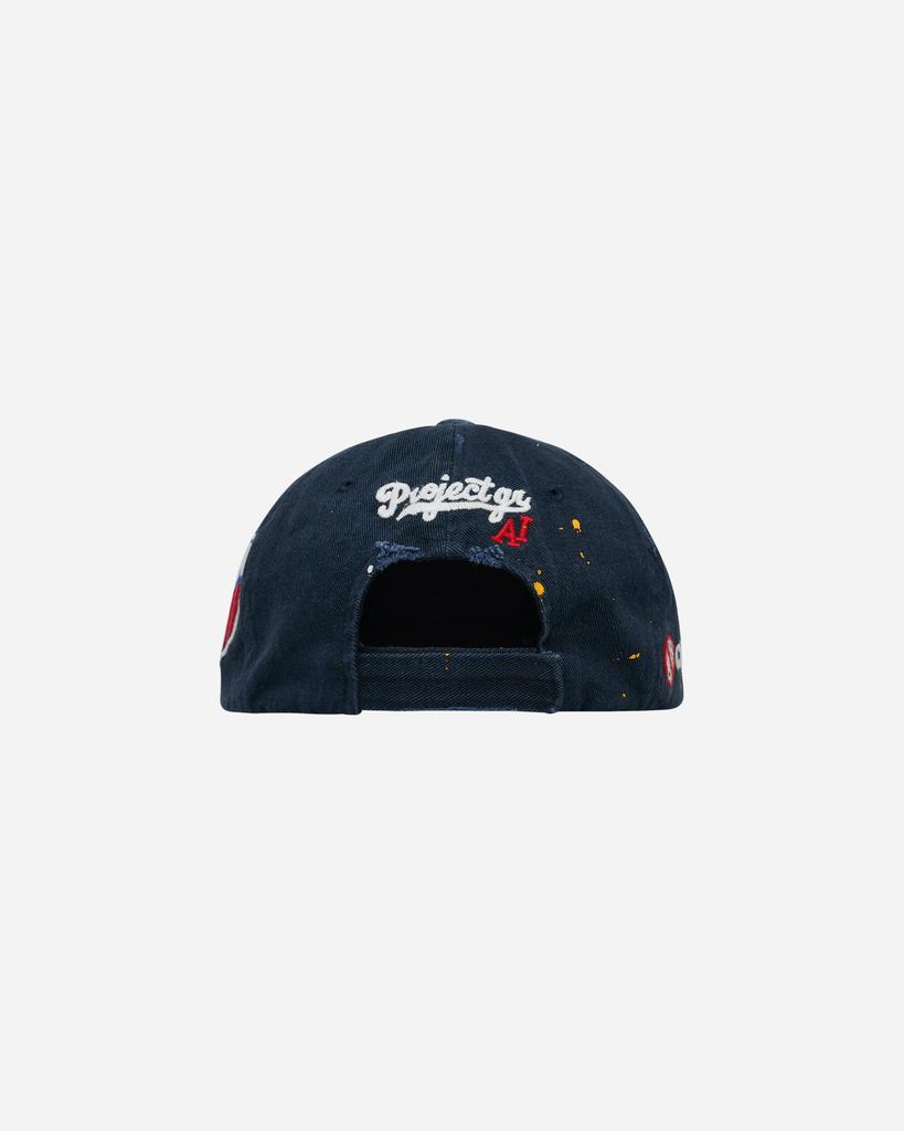 PROJECT G/R Wide Throwback Cap Navy - Hats - Compare Prices from 8