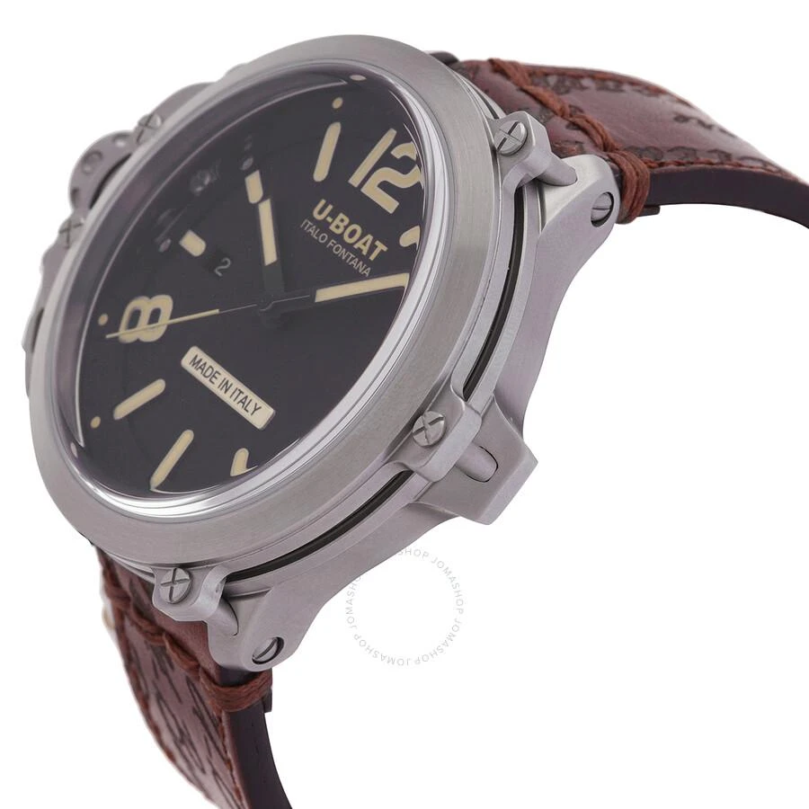 U-Boat Capsule Automatic Black Dial Men's Watch 8807 2