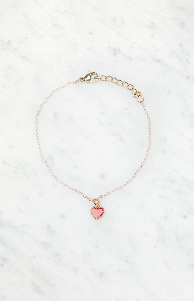 John Galt Red Heart Bracelet