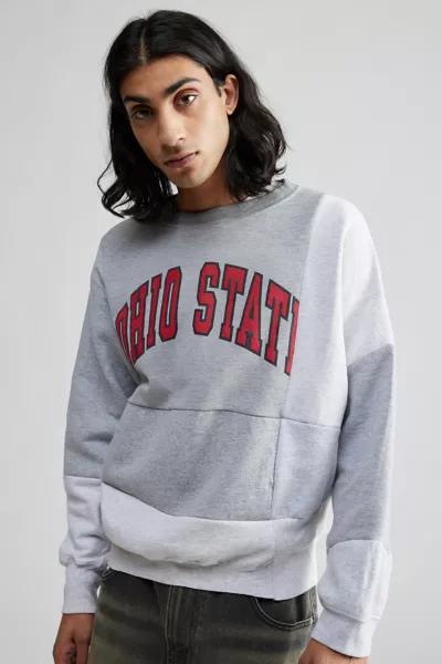 Urban Renewal Urban Renewal Remade Pieced College Sweatshirt