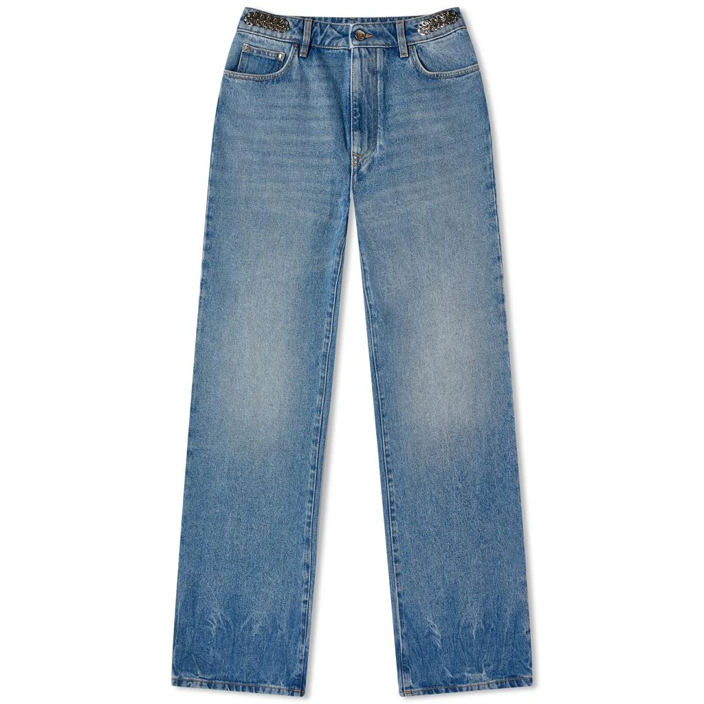 Paco Rabanne Paco Rabanne Denim Chainmail Jeans 1