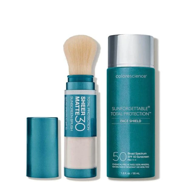 Colorescience Colorescience Sunforgettable Face Shield and Brush-On Duo - Worth $111 (Various Shades) 1