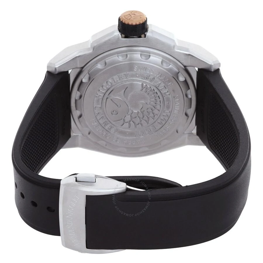 Armand Nicolet JSH Automatic Black Dial Men's Watch A480PSN-NO-GG4710N 3