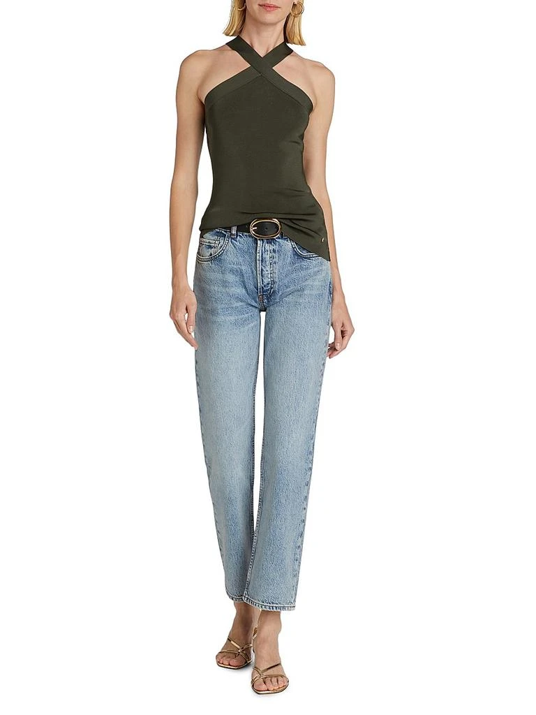 ANINE BING Benson Straight-Leg Jeans 2