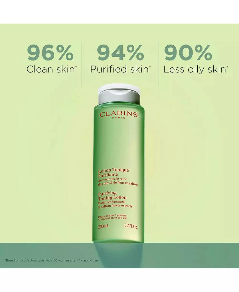 Clarins Purifying Toning Lotion With Meadowsweet, 6.7 oz. 2