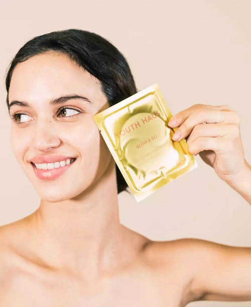 Skin Gym Youth Haus Glow & Go Gold Eye Recovery Patches, 5-Pk. 5