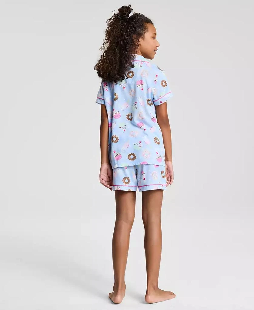 Max & Olivia Big Girls Donut-Print Pajama Set 2
