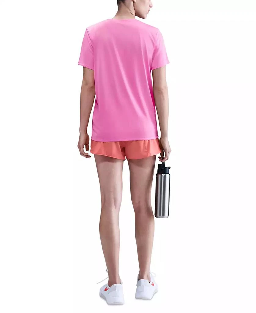 NIKE Women's Dri-FIT Logo Crewneck Short-Sleeve T-Shirt 4
