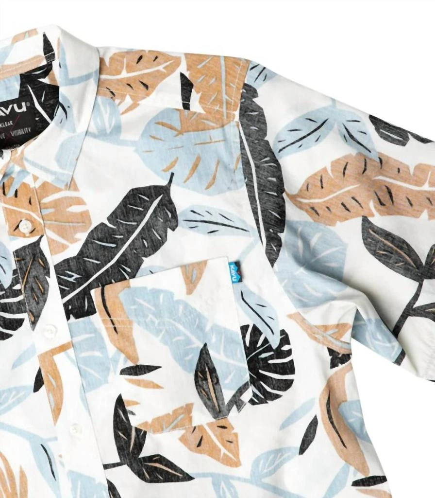 KAVU Kavu - Printed Top Spot Cotton Shirt 4