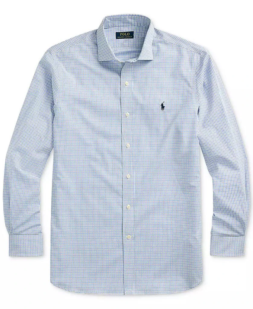 Ralph Lauren Men's Classic-Fit Tattersall Poplin Shirt 5