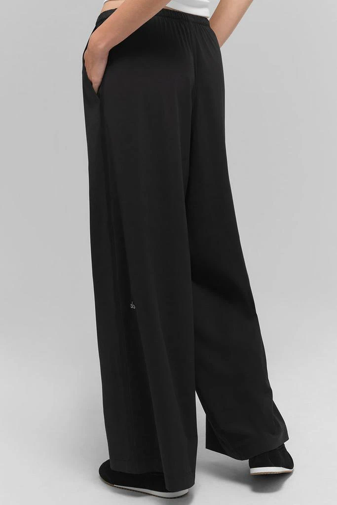 Alo Breezy Wide Leg Pant (Regular) - Black 3