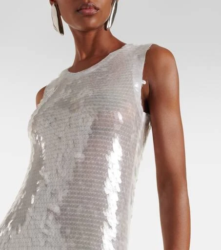 Norma Kamali Sequined maxi dress 4