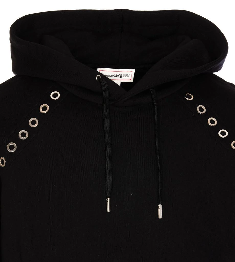 Alexander McQueen Alexander McQueen Eyelets Detailed Hoodie 3