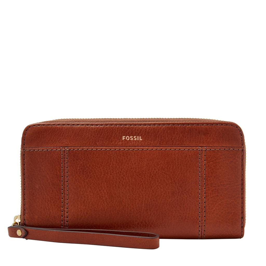 Fossil Fossil Women's Jori RFID Leather Zip Clutch