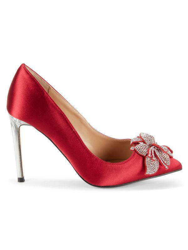 Charles David Embellished Stiletto Heel Pumps