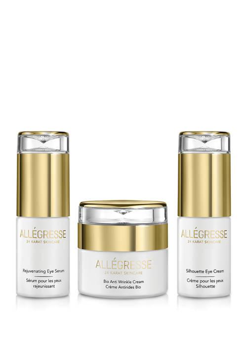 Allegresse 24 Karat Skin Care 24 Karat Skin Care  Eye Anti Aging 3 Pc Set