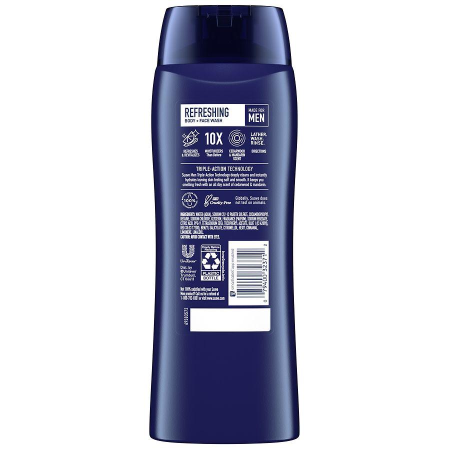 Suave Refreshing Body Wash Cedarwood & Mandarin