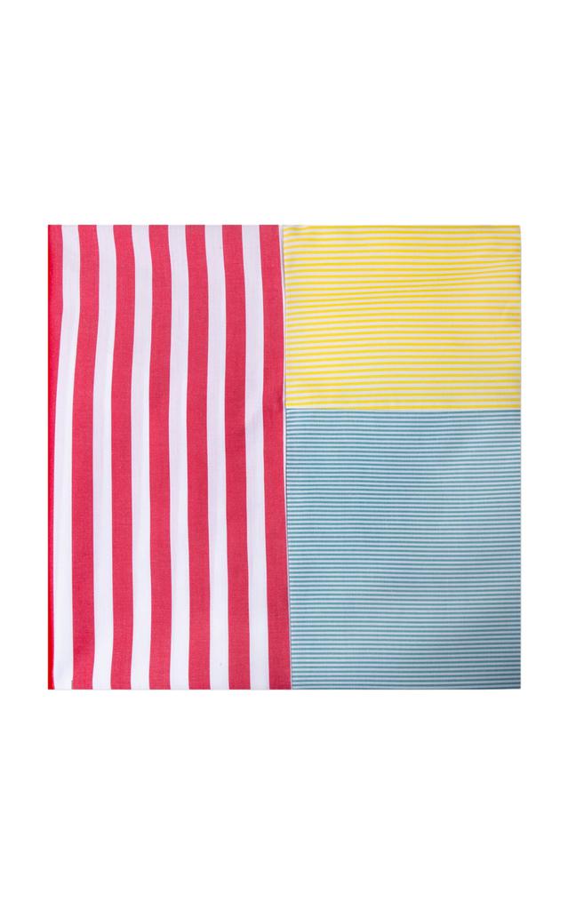 Gohar World Gohar World - Striped Cotton Tablecloth - Multi - Moda Operandi