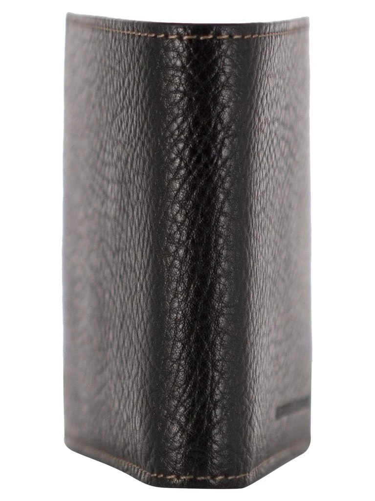 Brunello Cucinelli Brunello Cucinelli Logo Embossed Bi-Fold Wallet 4