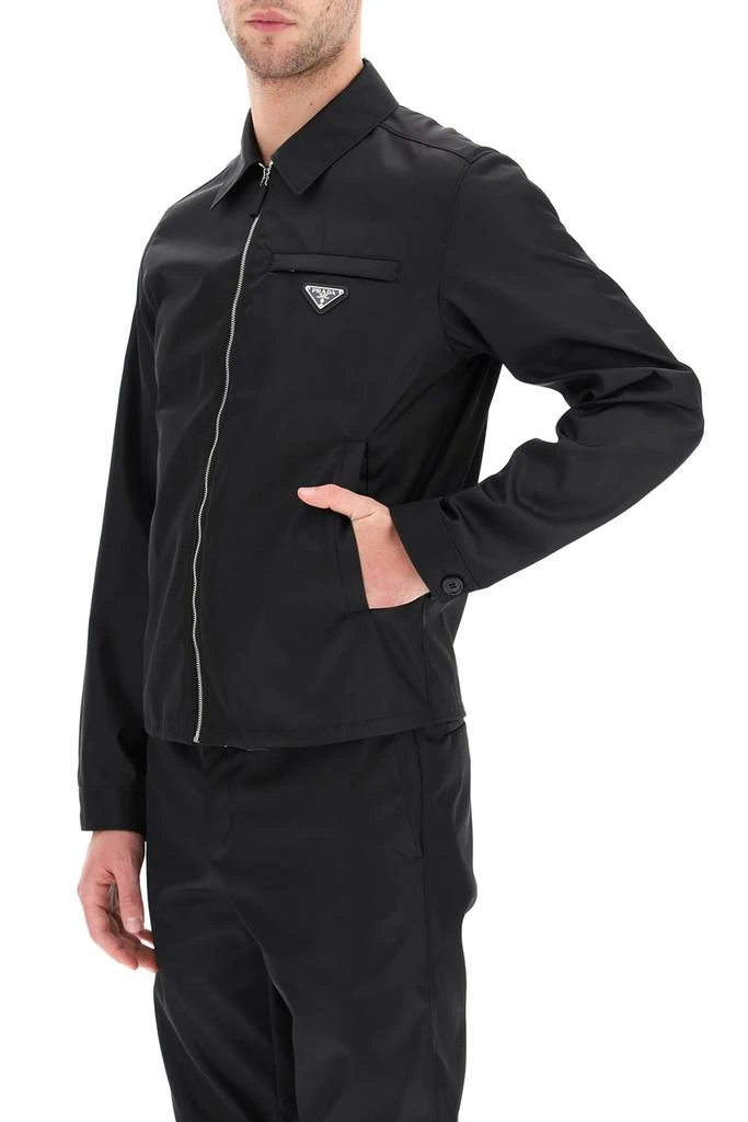 Prada Prada Logo Patch Blouson Jacket 6