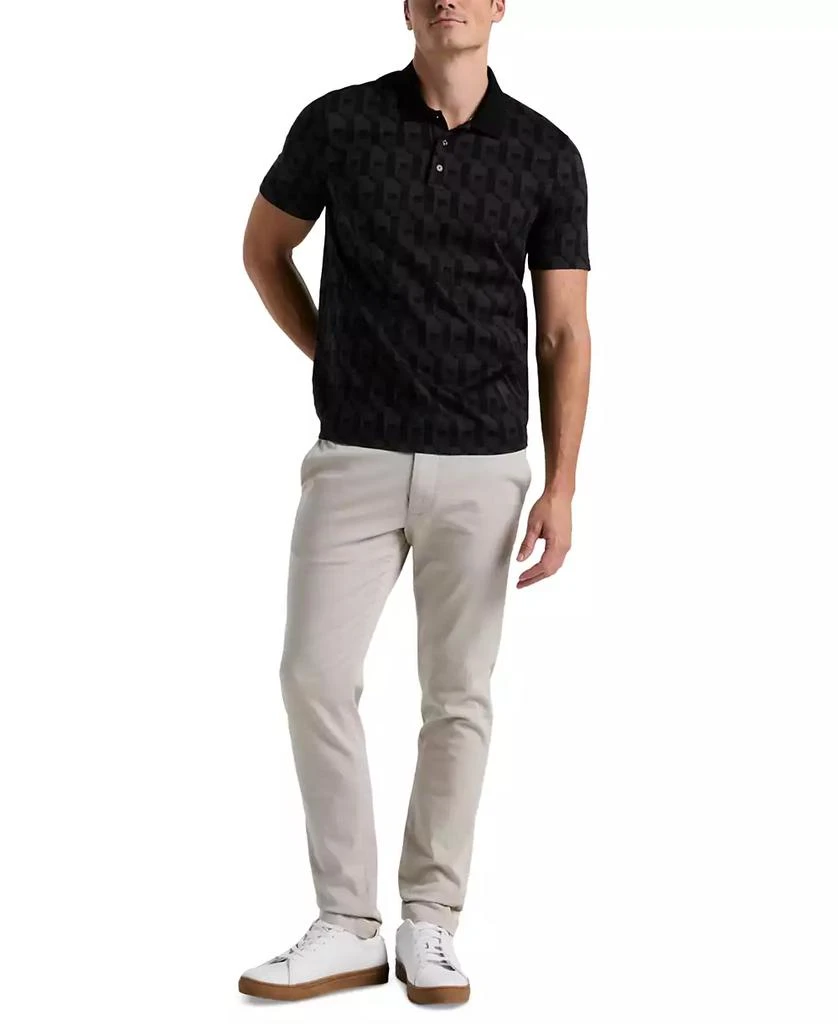 Perry Ellis Men's Legacy Geo-Pattern Jacquard Polo Shirt 2