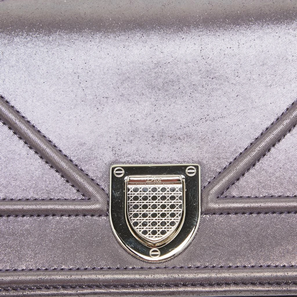 Dior Iridescent Leather ama Wallet On Chain 6