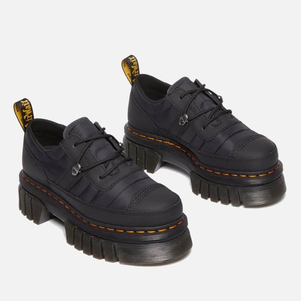 Dr. Martens DR. MARTENS WOMEN'S AUDRICK QUILTED NYLON 3-EYE SHOES 2