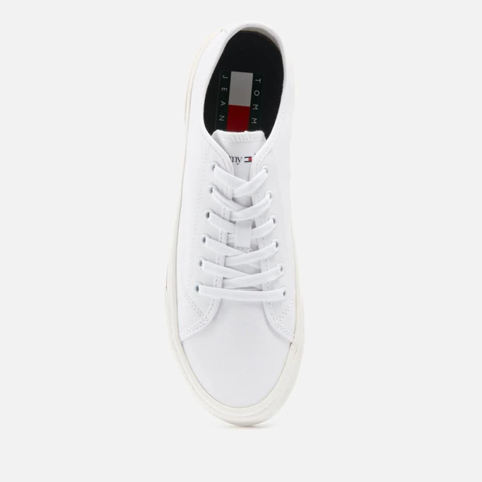 Tommy Jeans TOMMY JEANS WOMEN'S LOW TOP CANVAS TRAINERS 3