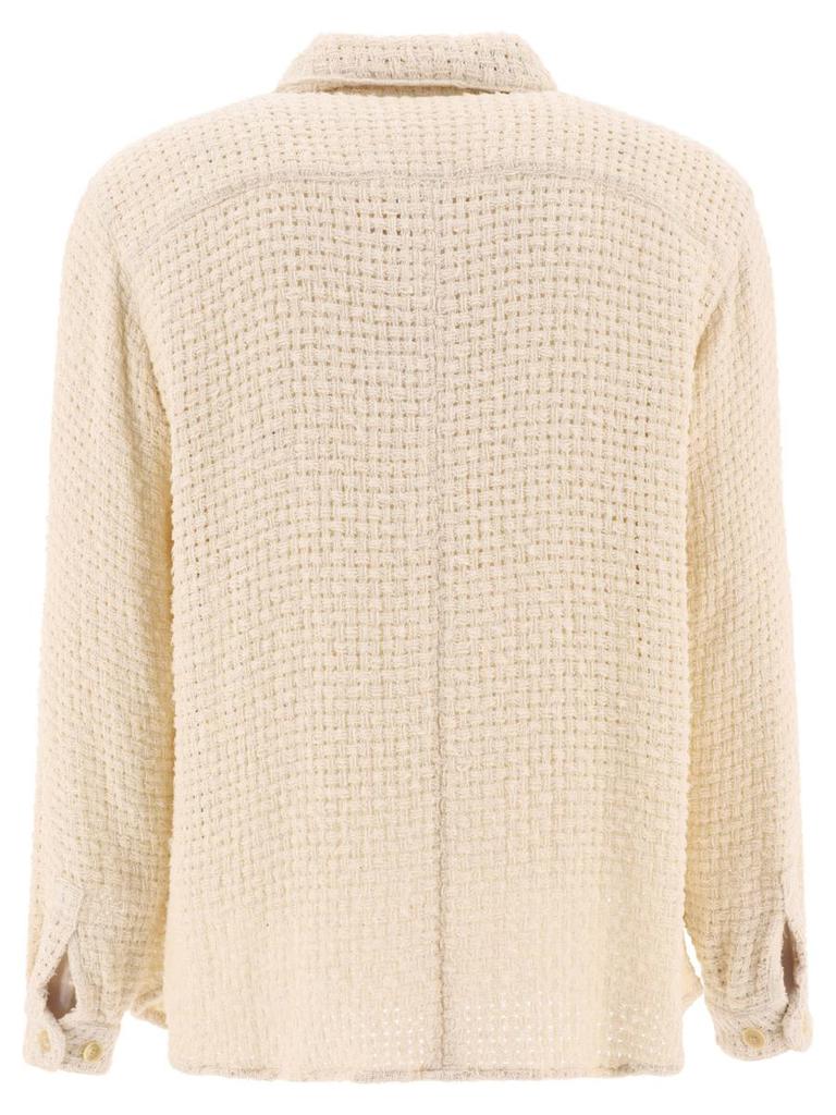 AURALEE Auralee "Homespun Summer Tweed" Shirt