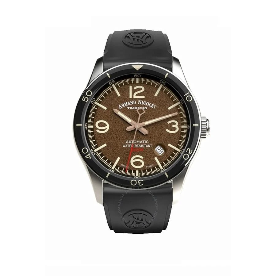 Armand Nicolet M2H Automatic Brown Dial Men's Watch A740HNA-MR-GG2710N 1