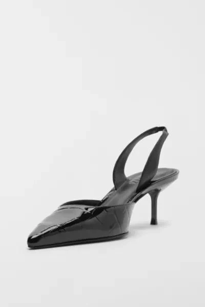 Schutz Schutz Paola Leather Mid Kitten Heel 3