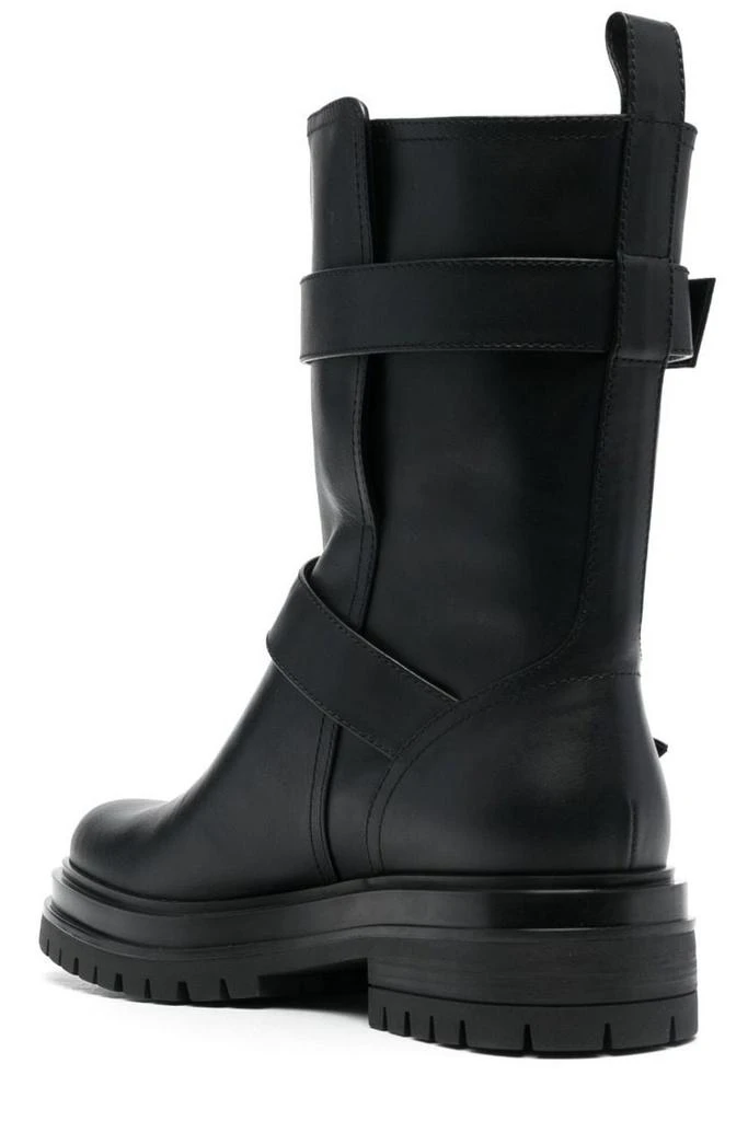 Gianvito Rossi Gianvito Rossi Montey Round-Toe Ankle Boots 3