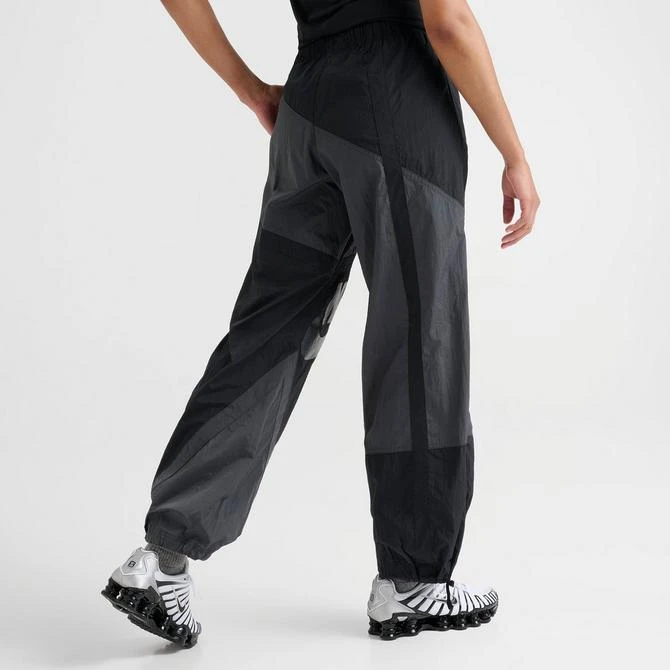 NIKE Women's Nike Sportswear Street Mid-Rise Loose Woven Open-Hem Pants 4