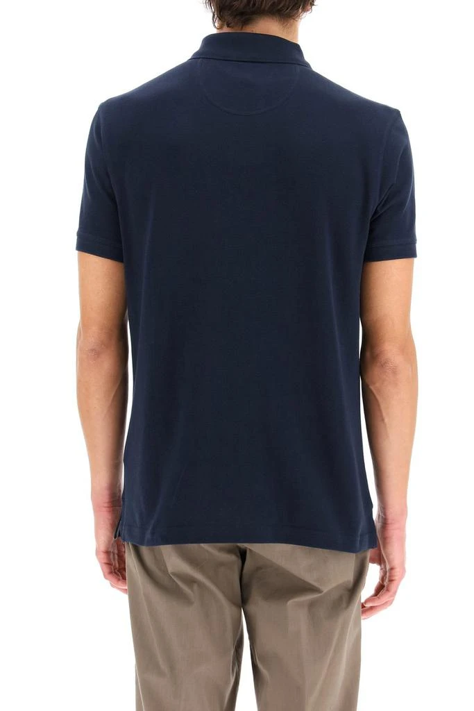 Barbour Barbour Logo Embroidered Short-Sleeved Polo Shirt 4