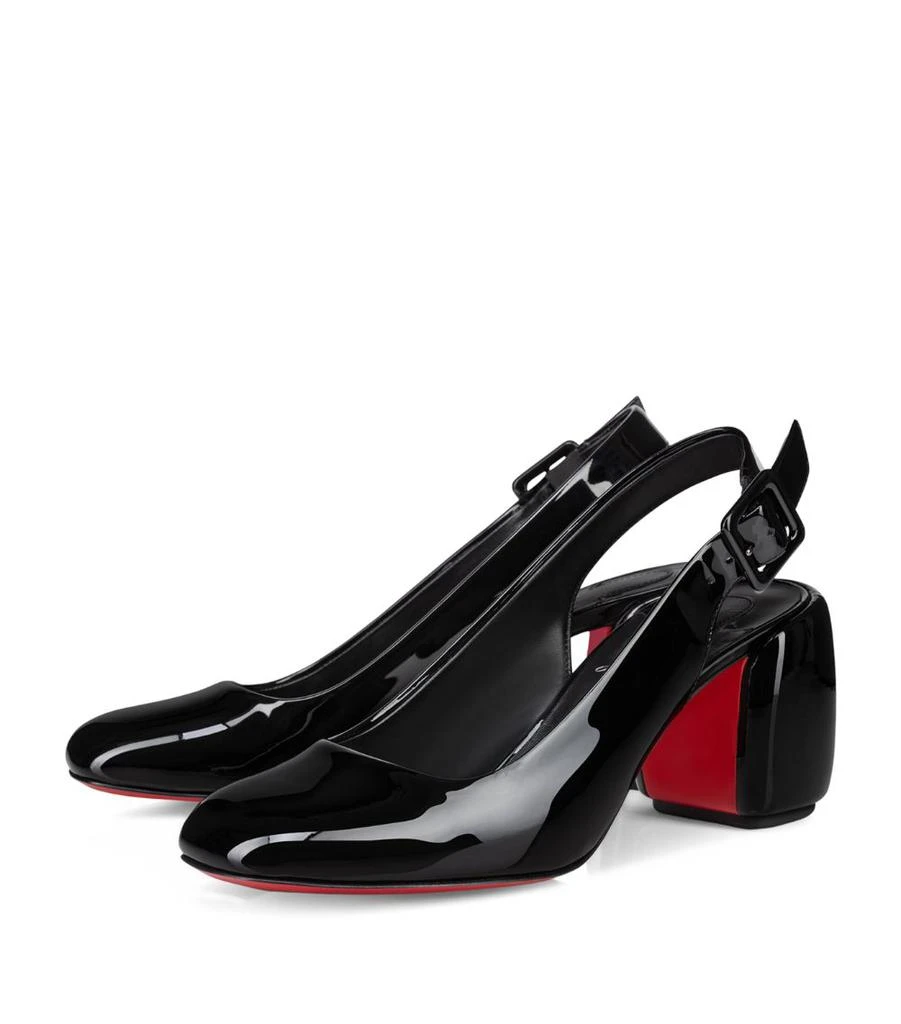 Christian Louboutin Minny Patent Slingbacks 70 3