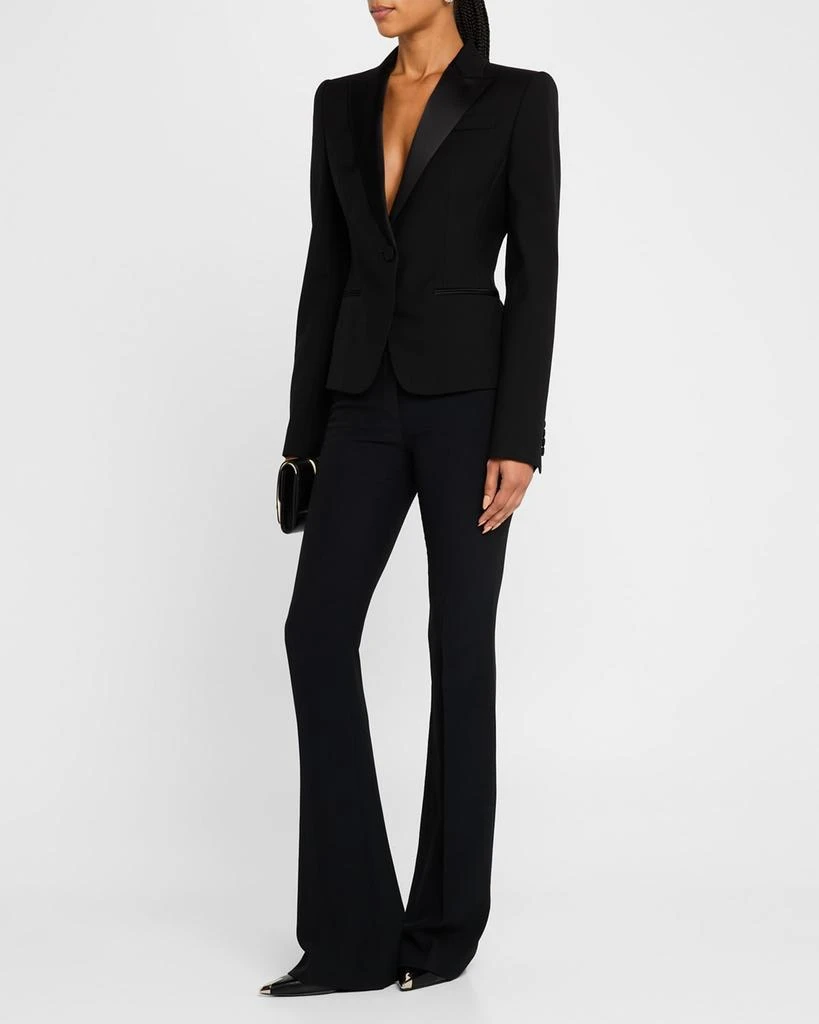 Alexander McQueen Single-Breasted Tuxedo Jacket 2