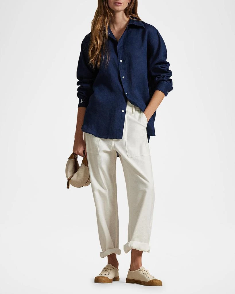 Ralph Lauren Oversize Fit Linen Shirt 2