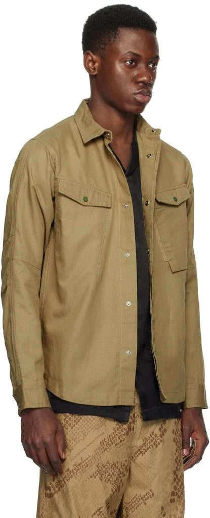 MAHARISHI Tan Miltype Custom Shirt 2