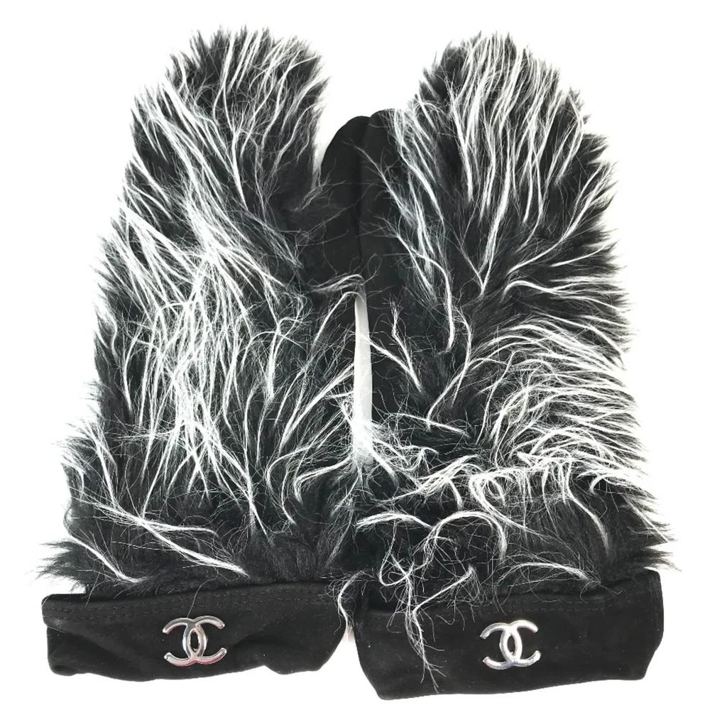 Chanel Leather Warm Gloves (Pre-Owned)